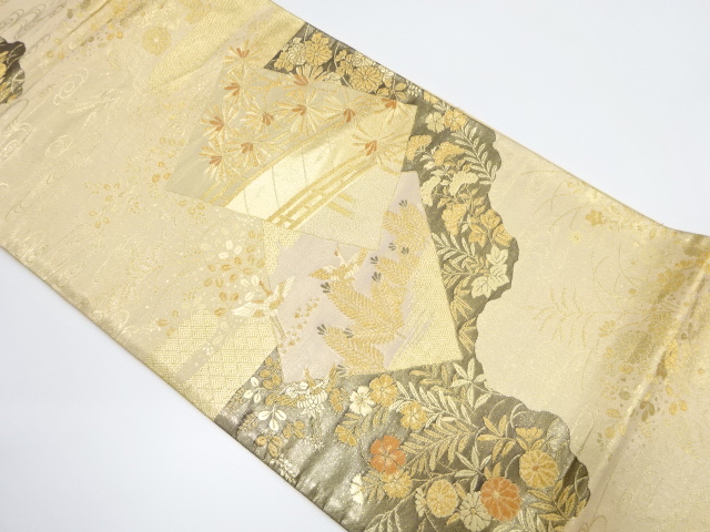 Japanese Kimono / Fukuro Obi Silk